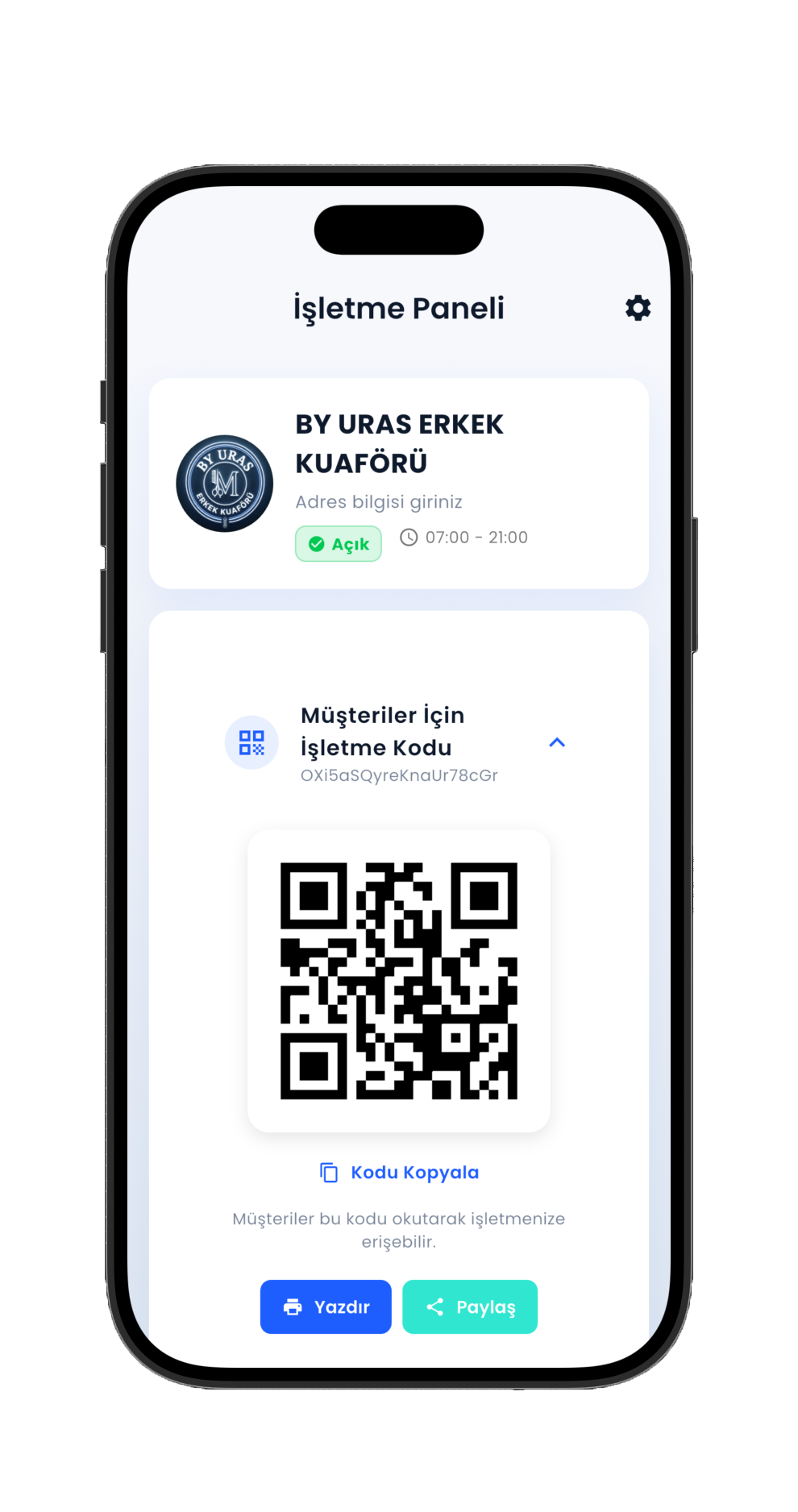 QR Menü